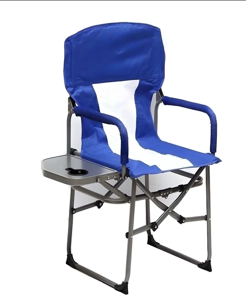 SILLA PLEGABLE DE PLAYA CAMPING PICNIC PORTA VASOS PORTATIL - 2