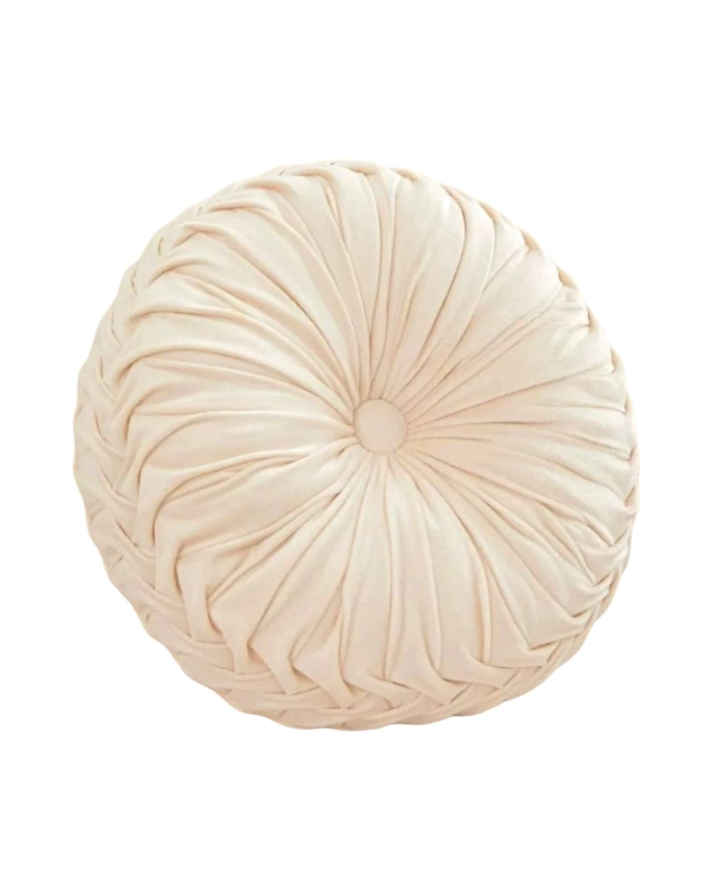 PACK DE 2 COJINES DECORATIVOS REDONDO ELEGANTE Y SOFISTICADO - 2