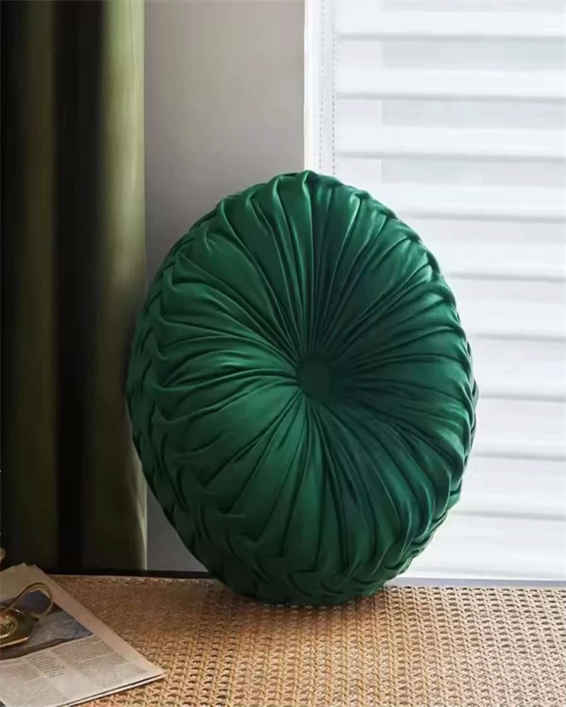 COJIN DECORATIVO REDONDO ELEGANTE Y SOFISTICADO - 4