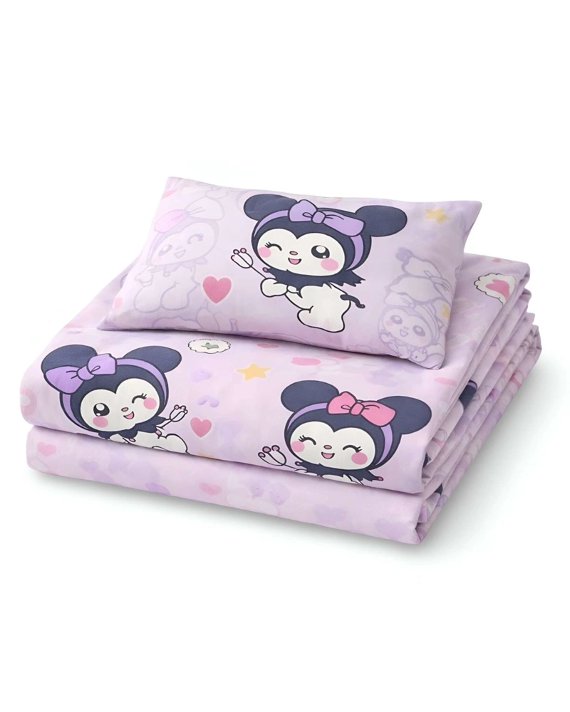 JUEGO DE SABANA DE NIÑA INFANTIL PLAZA Y MEDIA 3 PCS - 6