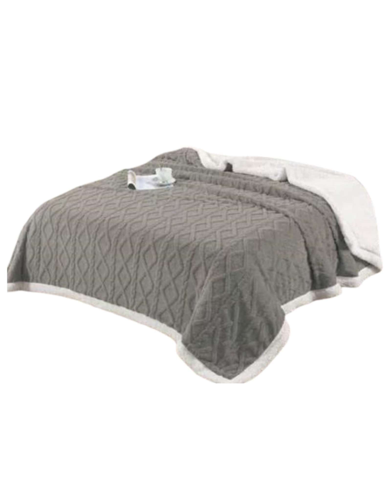 FRAZADA MANTA POLAR SHERPA TE RMICA 2 PLAZA - 3
