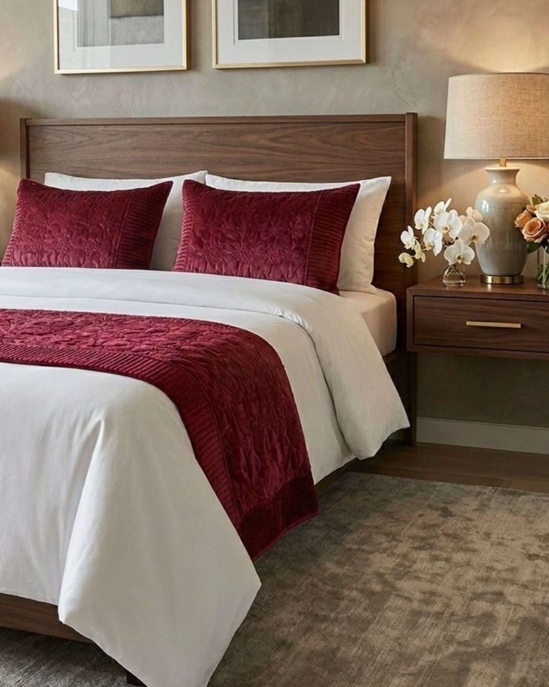 PIECERA DE CAMA VELVET LUXURY 90 X 210 CM - 1