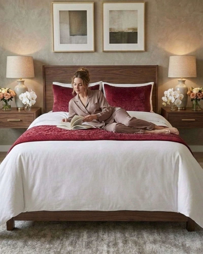 PIECERA DE CAMA VELVET LUXURY 90 X 210 CM - 4