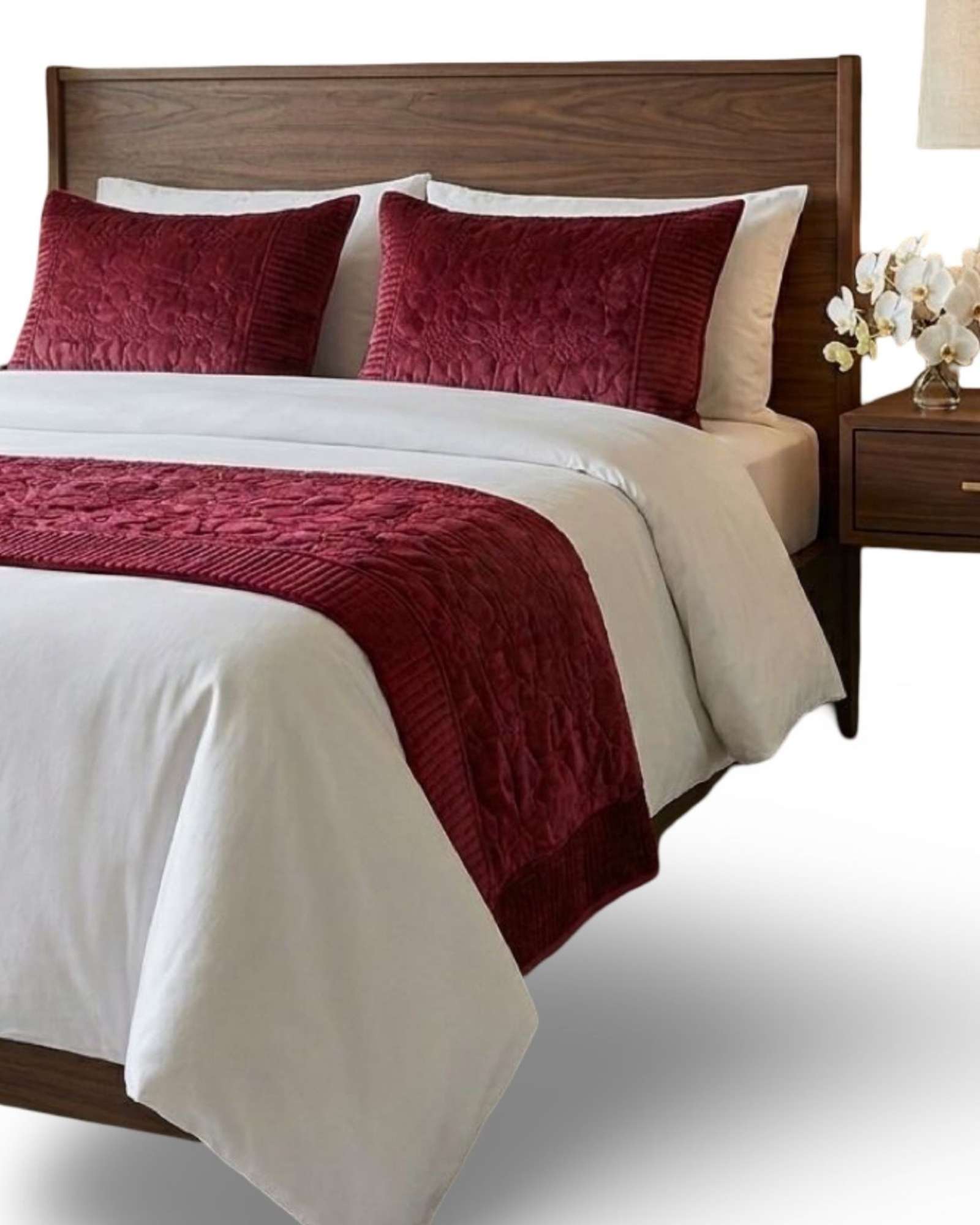 PIECERA DE CAMA VELVET LUXURY 90 X 210 CM - 5