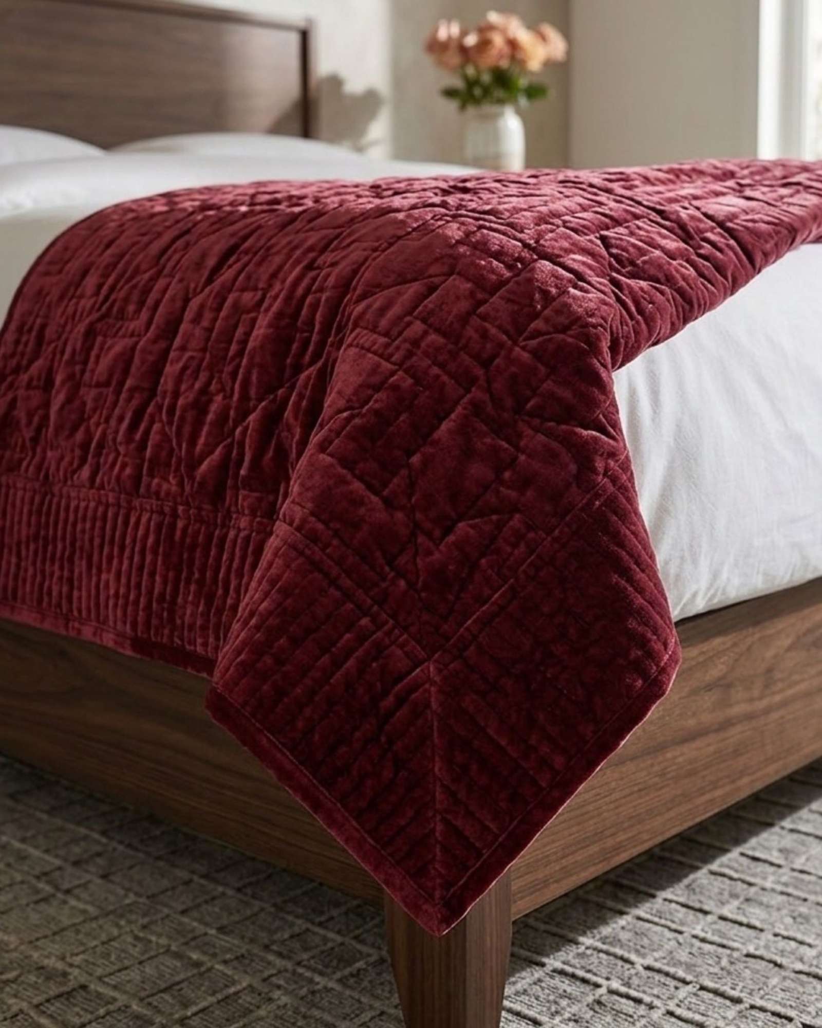 PIECERA DE CAMA VELVET LUXURY 90 X 210 CM - 6
