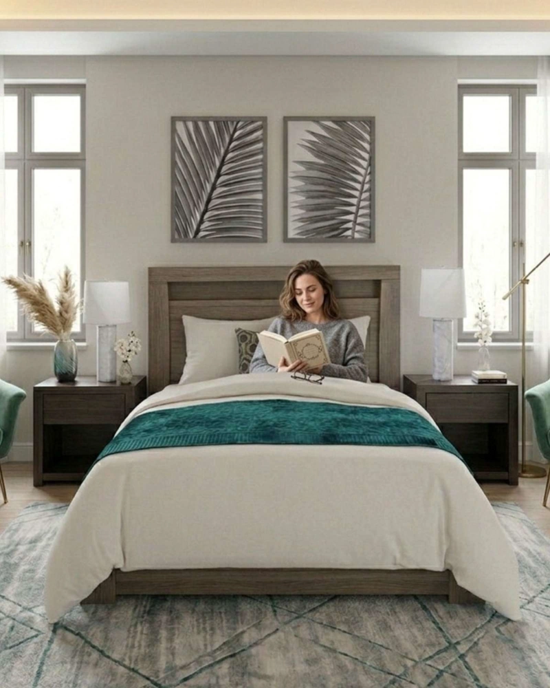 PIECERA DE CAMA VELVET LUXURY 90 X 210 CM - 4
