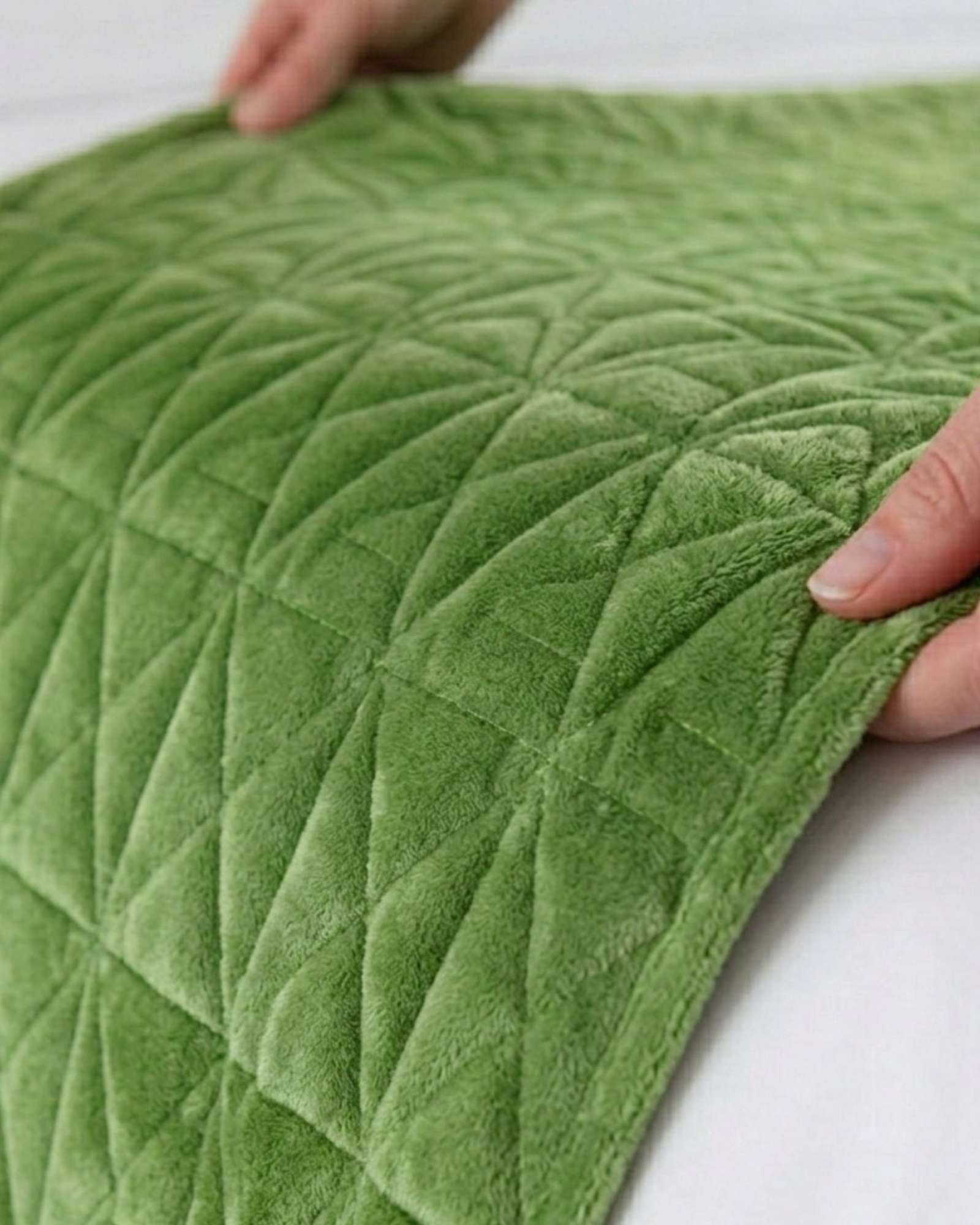 PIECERA DE CAMA PREMIUM TEXTURA SOFT Y CALIDEZ 90X210 CM - 5