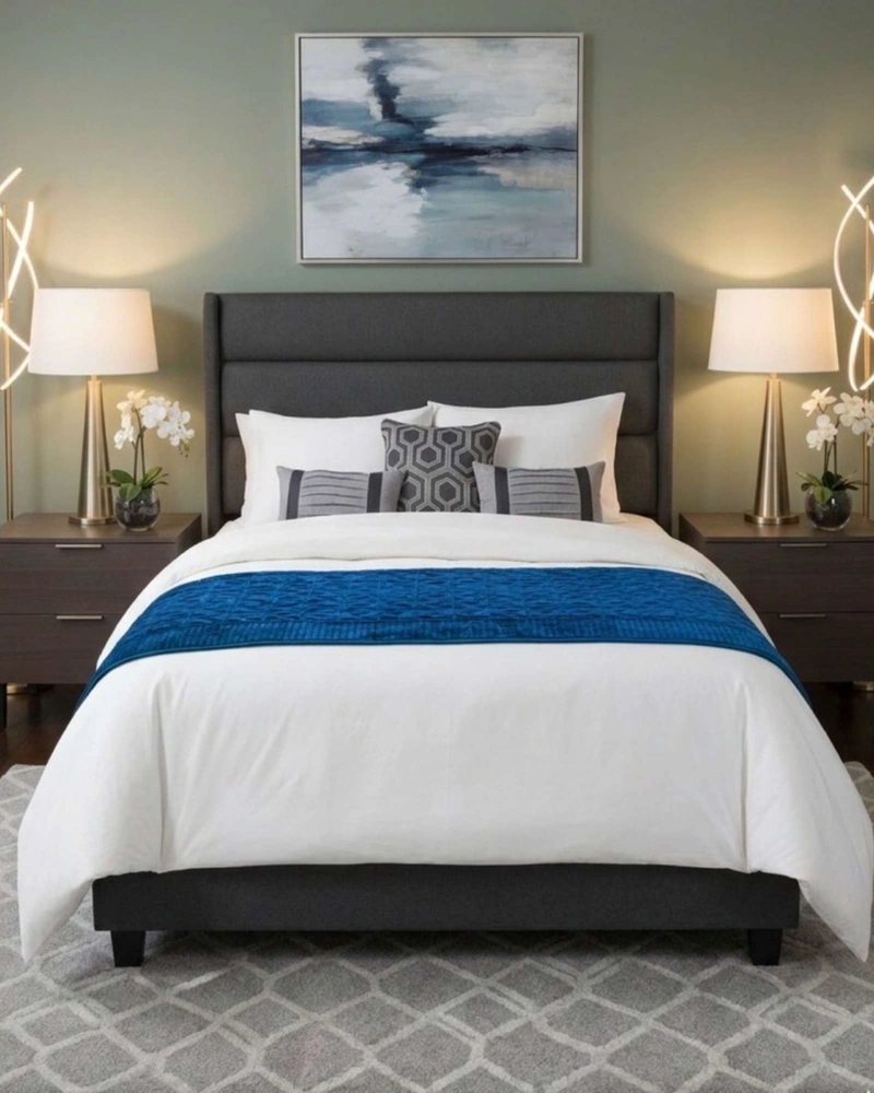 PIECERA DE CAMA VELVET LUXURY 90 X 210 CM - 4