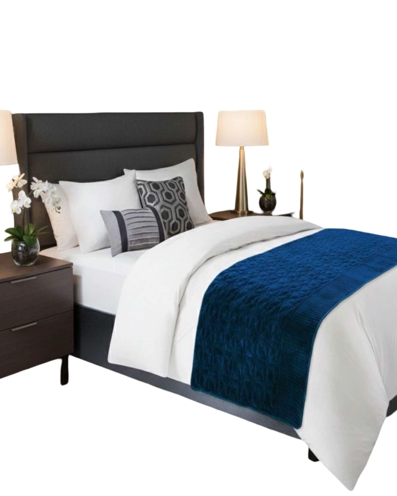 PIECERA DE CAMA VELVET LUXURY 90 X 210 CM - 5