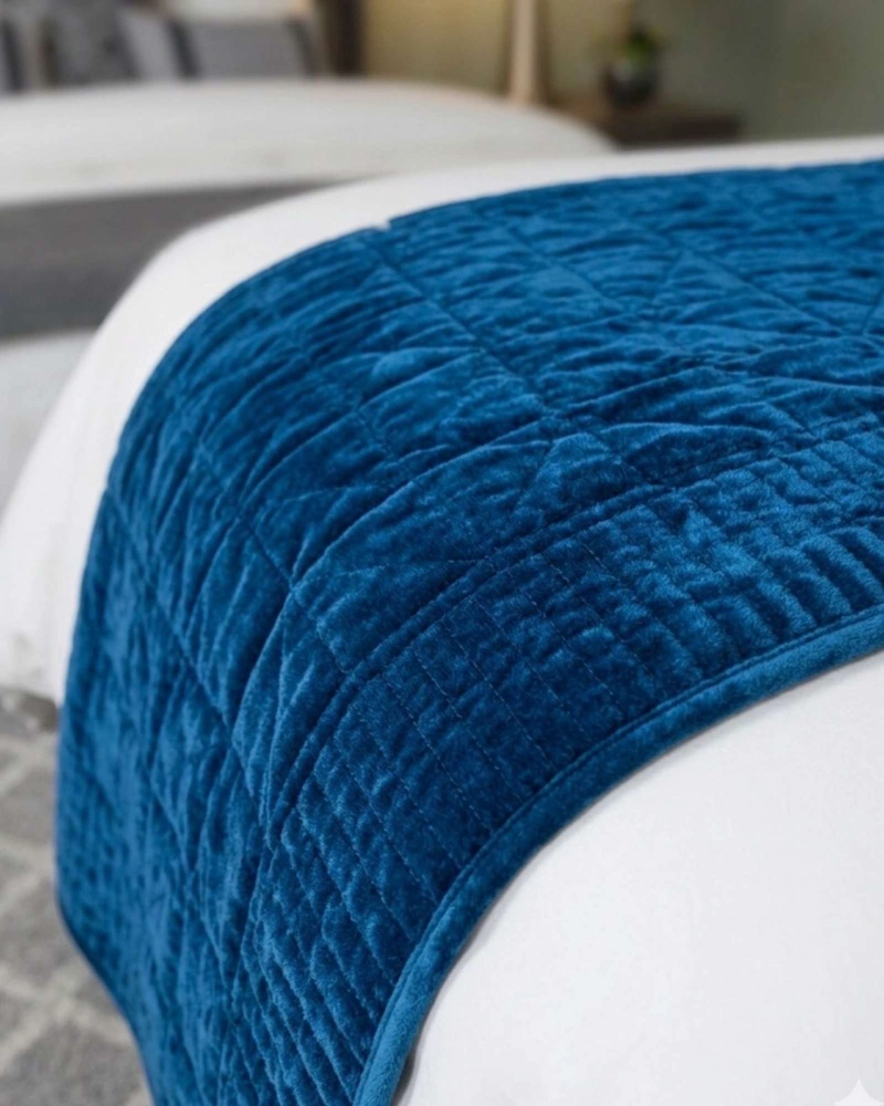 PIECERA DE CAMA VELVET LUXURY 90 X 210 CM - 6