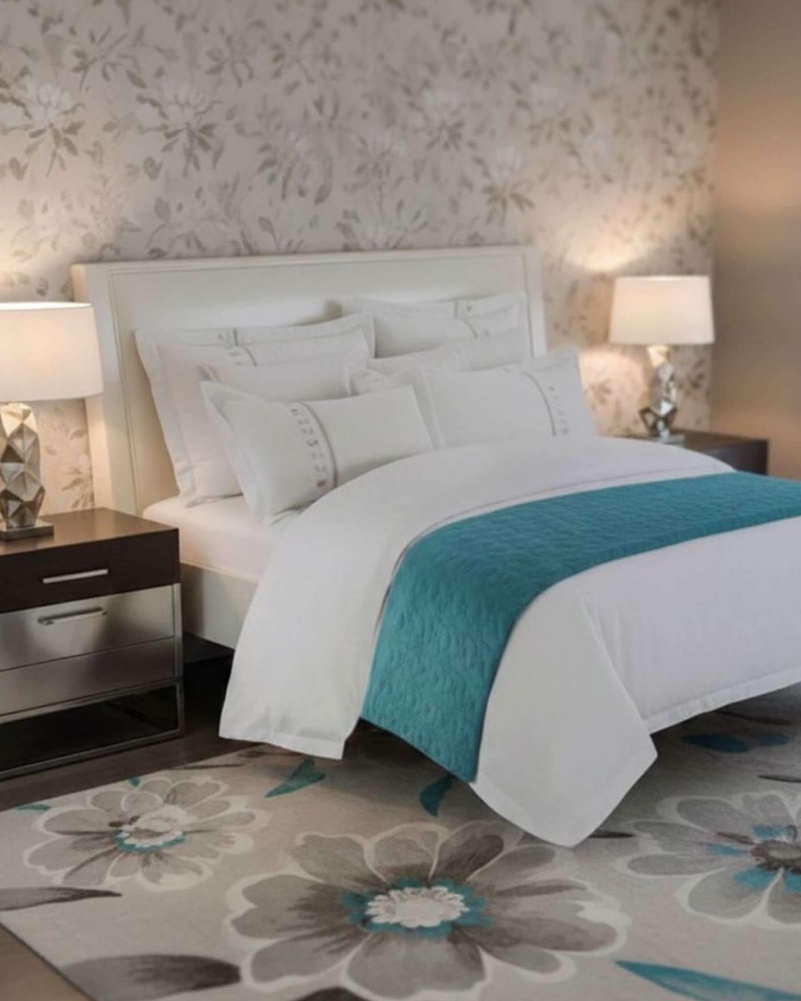PIECERA DE CAMA VELVET LUXURY 90 X 210 CM - 1