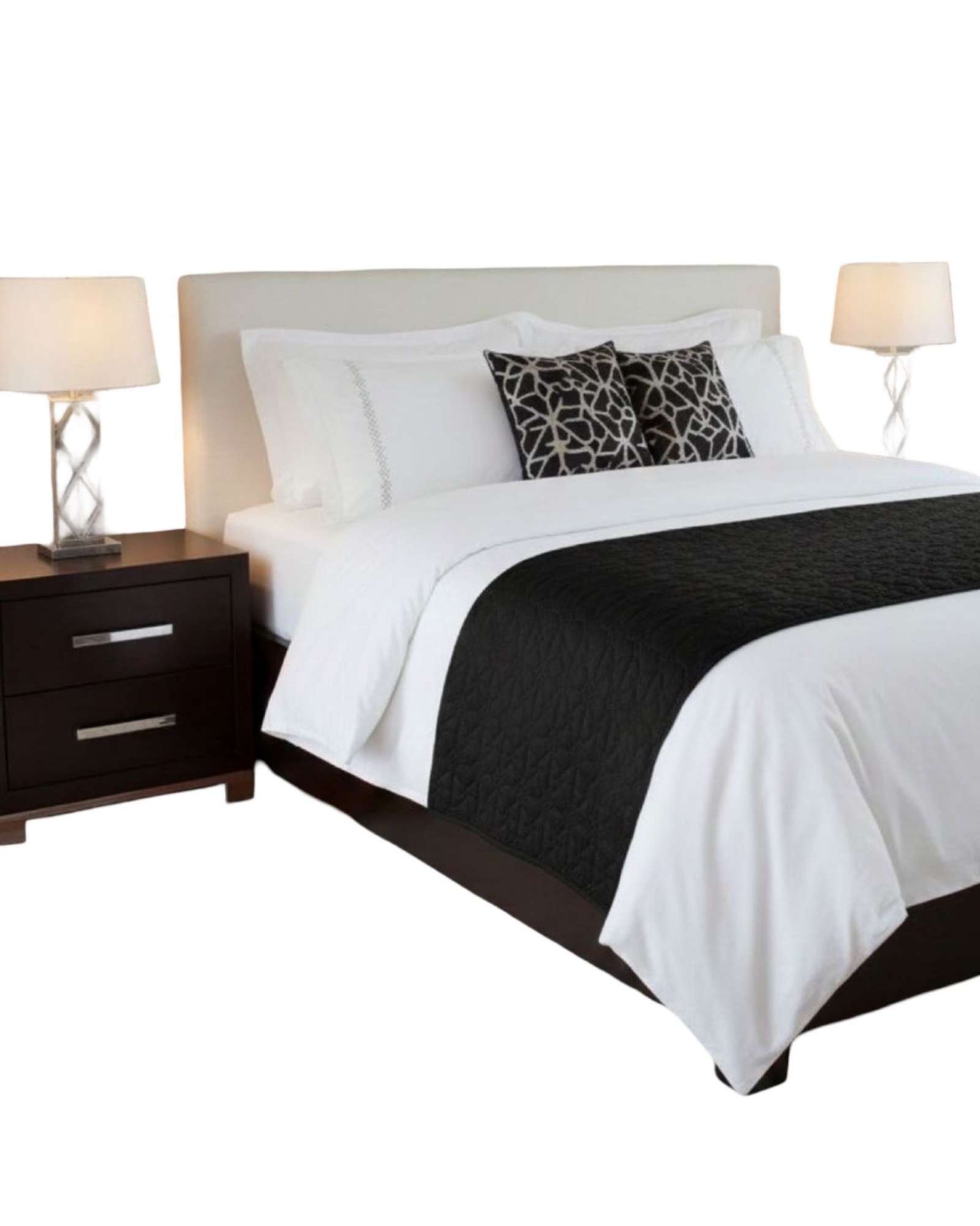 PIECERA DE CAMA PREMIUM TEXTURA SOFT Y CALIDEZ 90X210 CM - 5