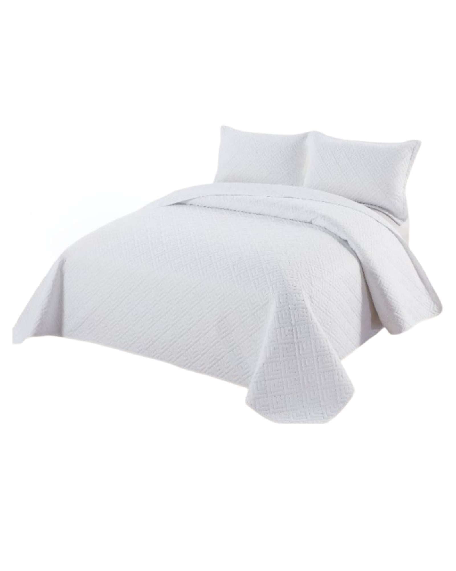 CUBRECAMA QUILT TEXTURIZADO ESTILO MODERNO Y CONFORT PLAZA Y MEDIA - 2
