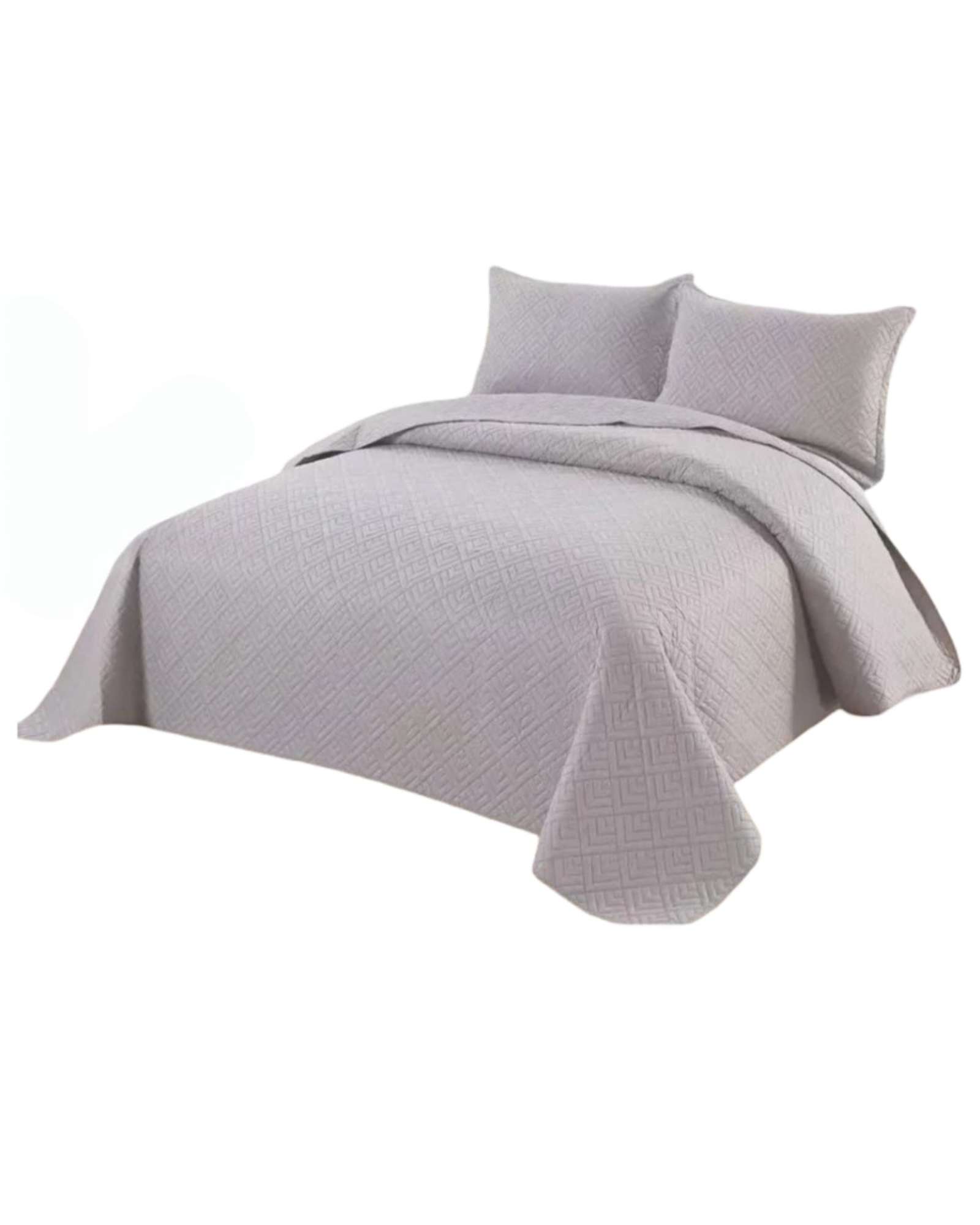CUBRECAMA QUILT TEXTURIZADO ESTILO MODERNO Y CONFORT KING-SUPER KING - 2