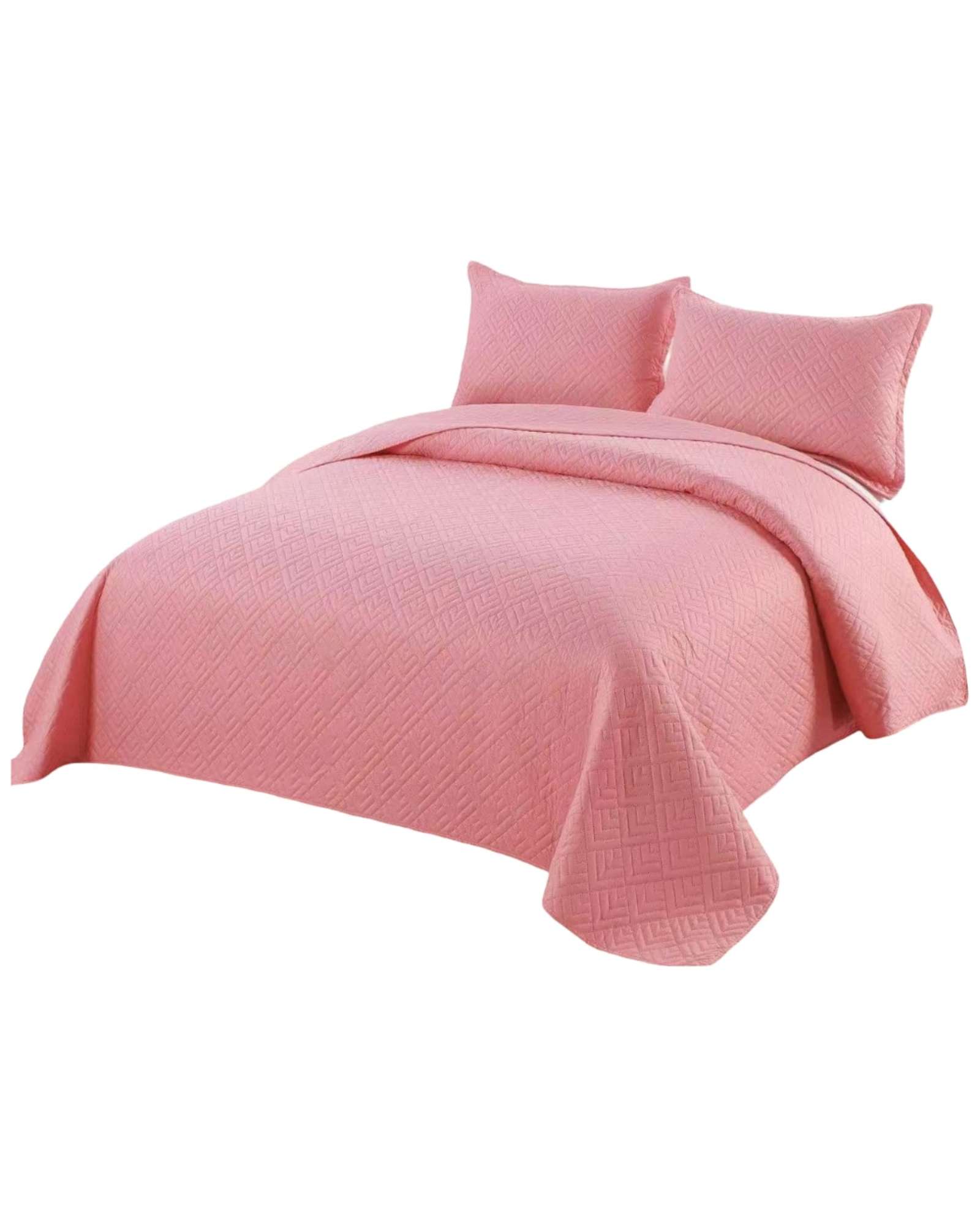 CUBRECAMA QUILT TEXTURIZADO ESTILO MODERNO Y CONFORT 2 PLAZAS - 4