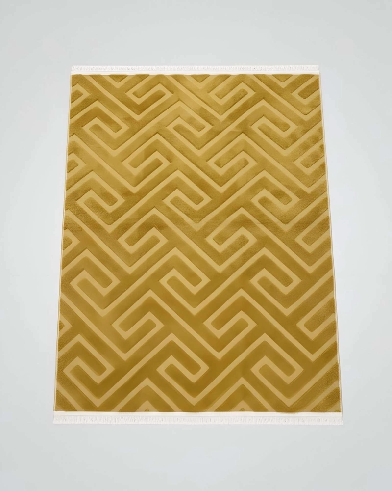 ALFOMBRA JACQUARD TEXTURIZADA CON DISEÑO Y FLECOS 150X200 CM - 6