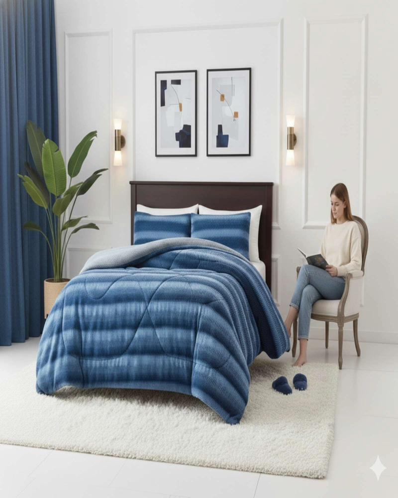CUBRECAMA2 PLAZAS INVIERNO SOFT TOUCH PREMIUM CHIPORRO - 1