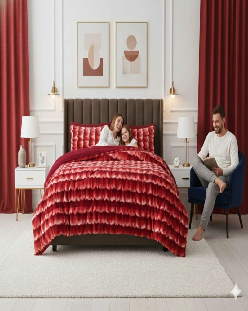 CUBRECAMA2 PLAZAS INVIERNO SOFT TOUCH PREMIUM CHIPORRO - 3