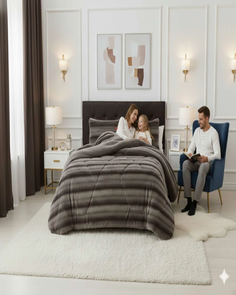 CUBRECAMA2 PLAZAS INVIERNO SOFT TOUCH PREMIUM CHIPORRO - 3