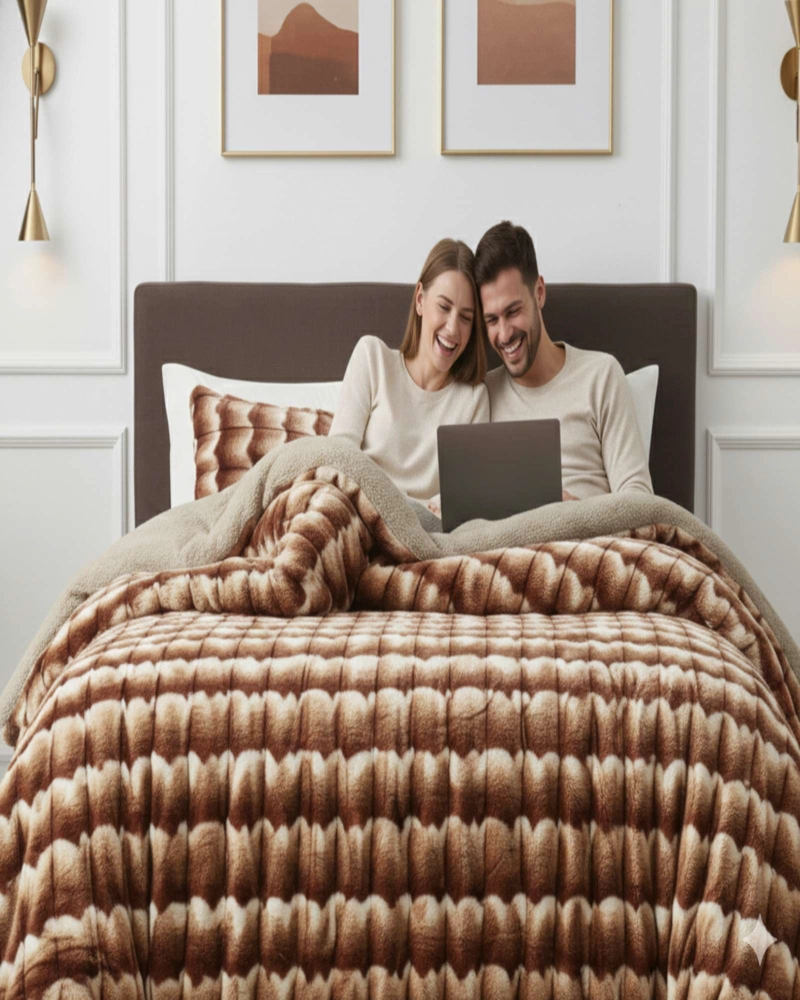 CUBRECAMA2 PLAZAS INVIERNO SOFT TOUCH PREMIUM CHIPORRO - 2