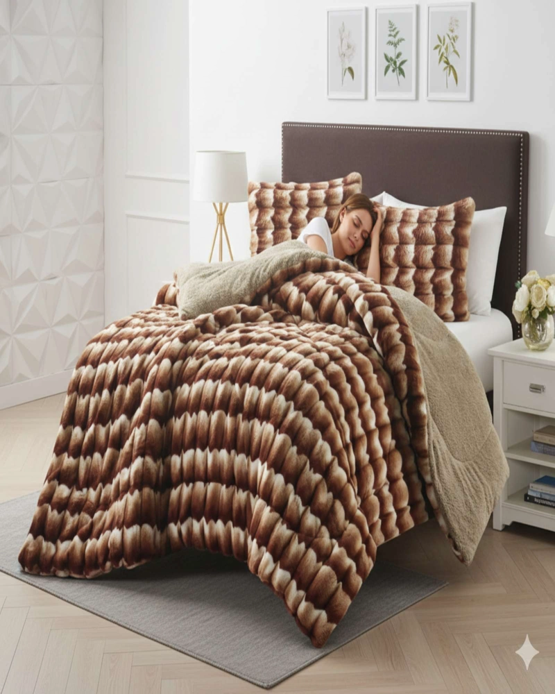 CUBRECAMA2 PLAZAS INVIERNO SOFT TOUCH PREMIUM CHIPORRO - 4