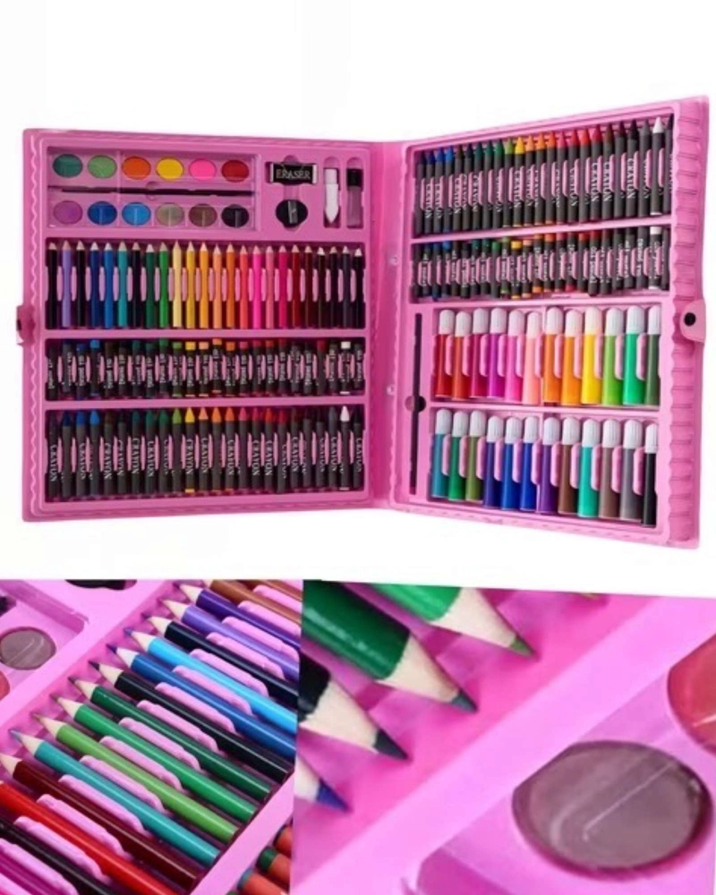 SET DE ARTE INFANTIL 168 PIEZAS: MALETIN TODO EN UNO - 2