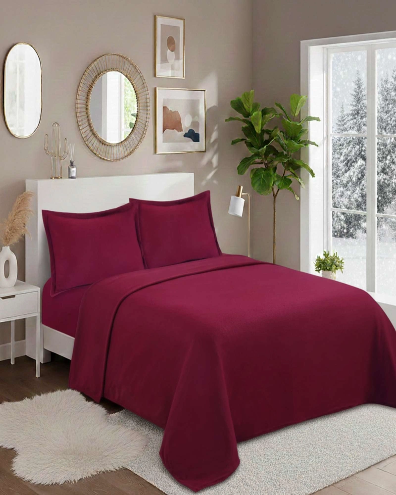 SET DE SABANAS DE POLAR 2 PLAZAS INVIERNO EXTRA SUAVE - 4