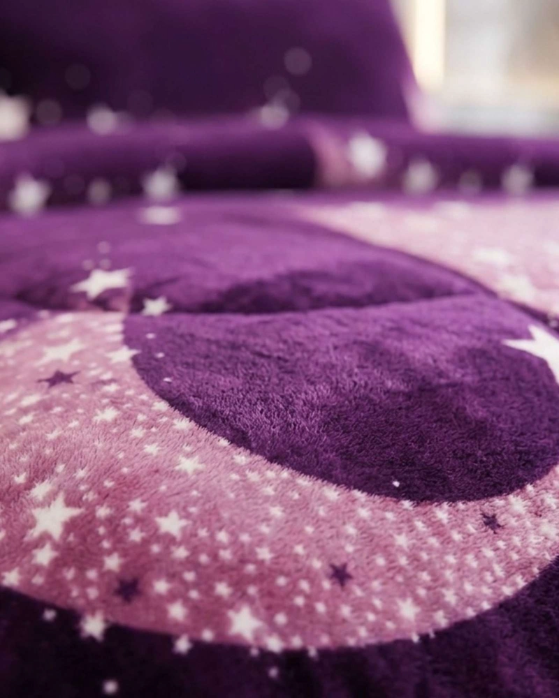 JUEGO DE CAMA CUBRECAMA CON SHERPA QUILTING PREMIUM 2 PLAZAS - 6