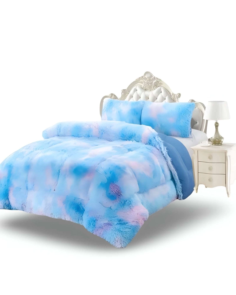 COBERTOR DE INVIERNO CON CHIPORRO PELUDO 2 PLAZAS - 2