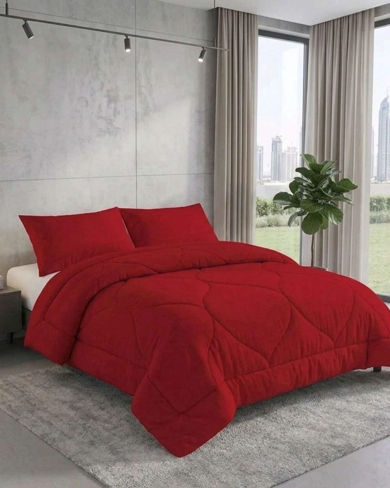 CUBRECAMA PLUMON PLUSH CON CHIPORRO PREMIUM ULTRA SUAVE Y TE RMICO 2 PLAZAS - 4