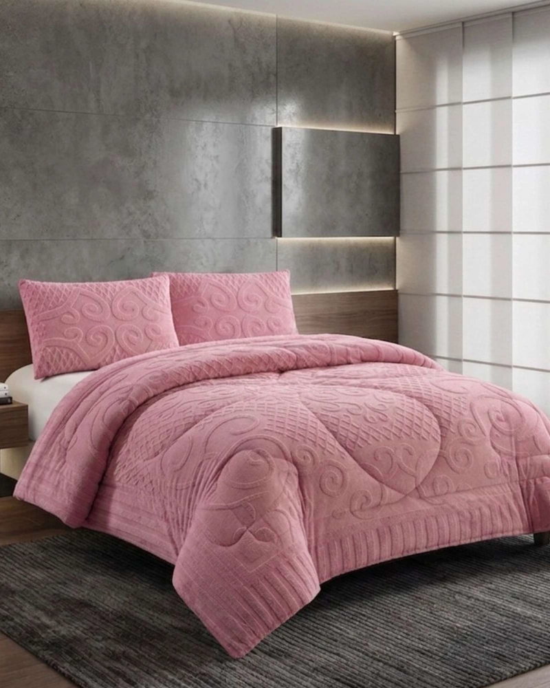 CUBRECAMA EDREDON DE POLAR ULTRA SUAVE COLECCION CONFORT PREMIUM 2 PLAZAS - 3