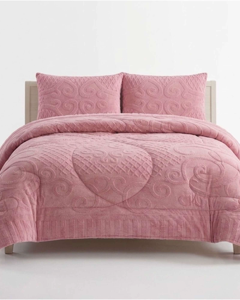 CUBRECAMA EDREDON DE POLAR ULTRA SUAVE COLECCION CONFORT PREMIUM 2 PLAZAS - 4
