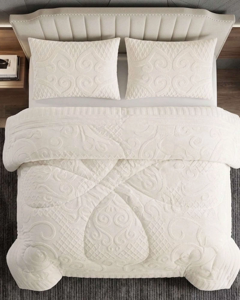 CUBRECAMA EDREDON DE POLAR ULTRA SUAVE COLECCION CONFORT PREMIUM 2 PLAZAS - 5