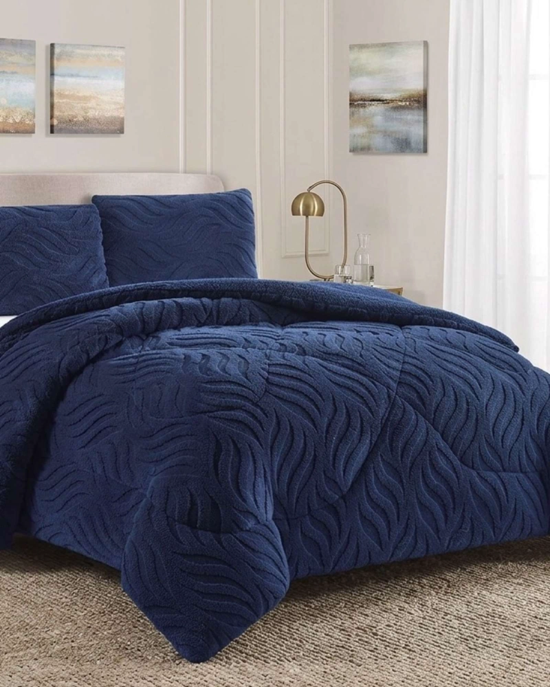 COBERTOR INVIERNO KING ELEGANTE TE RMICO CON CHIPORRO PREMIUM - 1
