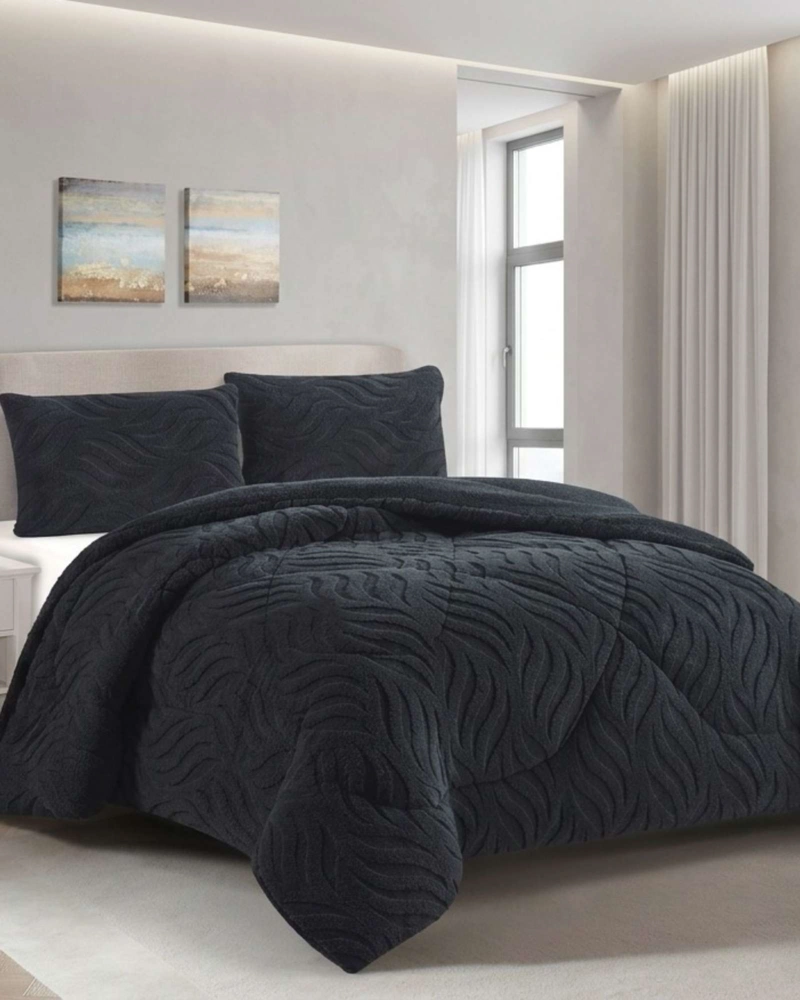 COBERTOR INVIERNO KING ELEGANTE TE RMICO CON CHIPORRO PREMIUM - 1