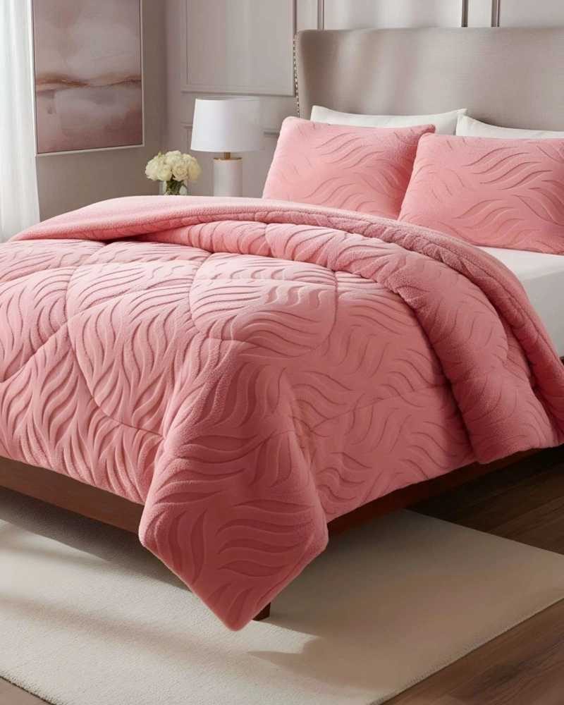 COBERTOR INVIERNO KING ELEGANTE TE RMICO CON CHIPORRO PREMIUM - 4