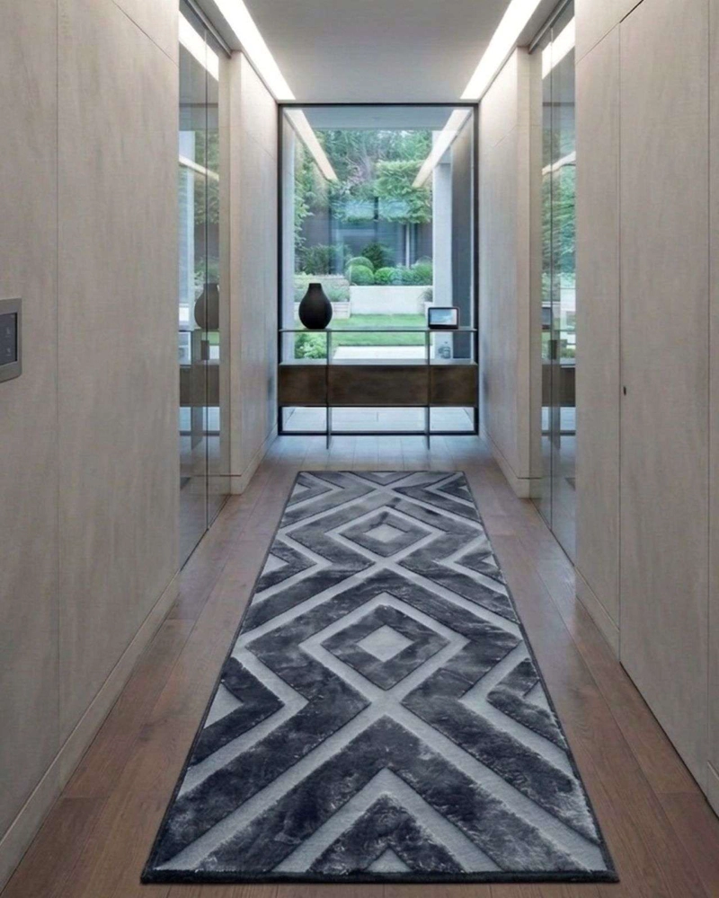 ALFOMBRA DE PASILLO PREMIUM COLECCION GEOMETRIC LUXURY 60 X 160 CM - 1