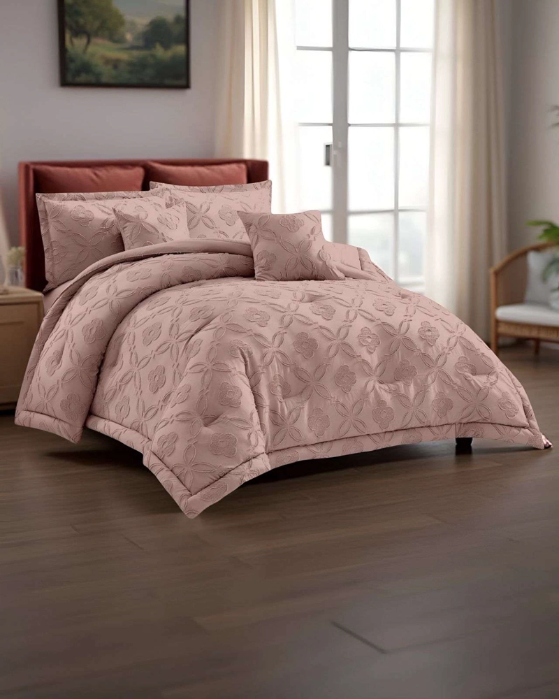 QUILT DECORATIVO PLAZA Y MEDIA CUBRECAMA DE VERANO CON DISEÑO EXCLUSIVO - 2