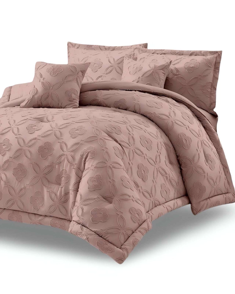 QUILT DECORATIVO PLAZA Y MEDIA CUBRECAMA DE VERANO CON DISEÑO EXCLUSIVO - 3