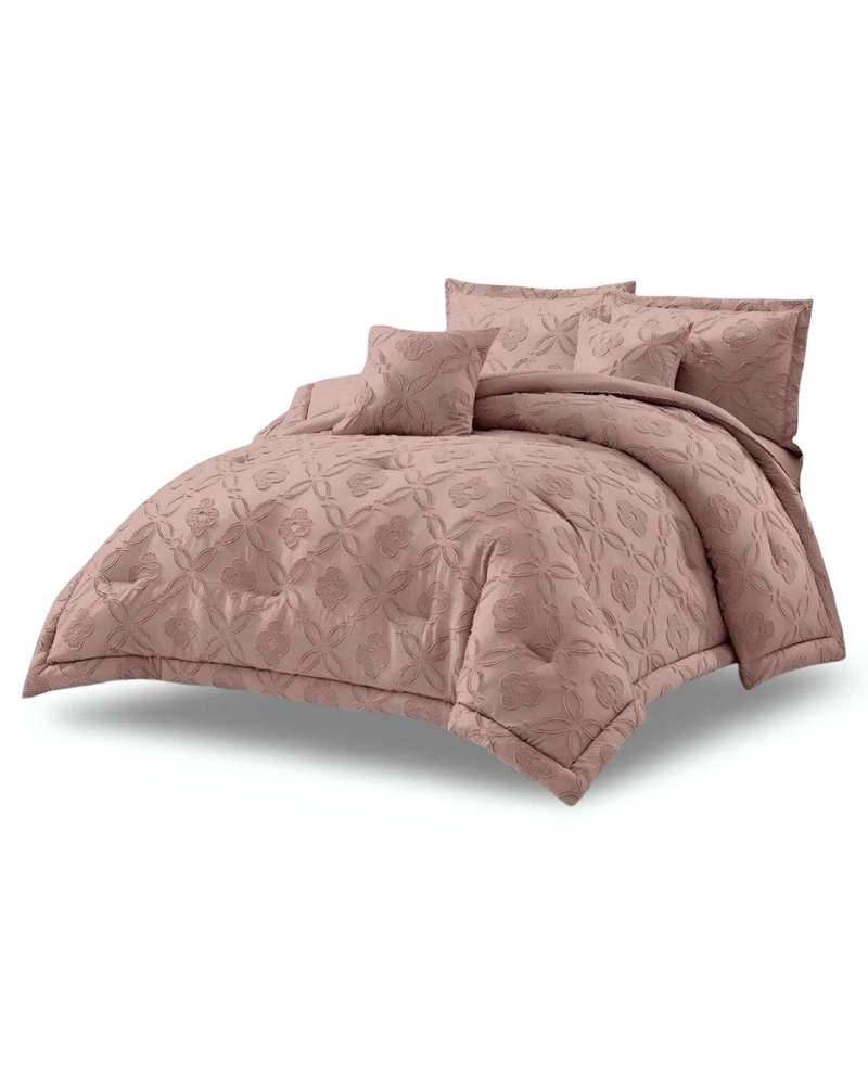 QUILT DECORATIVO PLAZA Y MEDIA CUBRECAMA DE VERANO CON DISEÑO EXCLUSIVO - 4