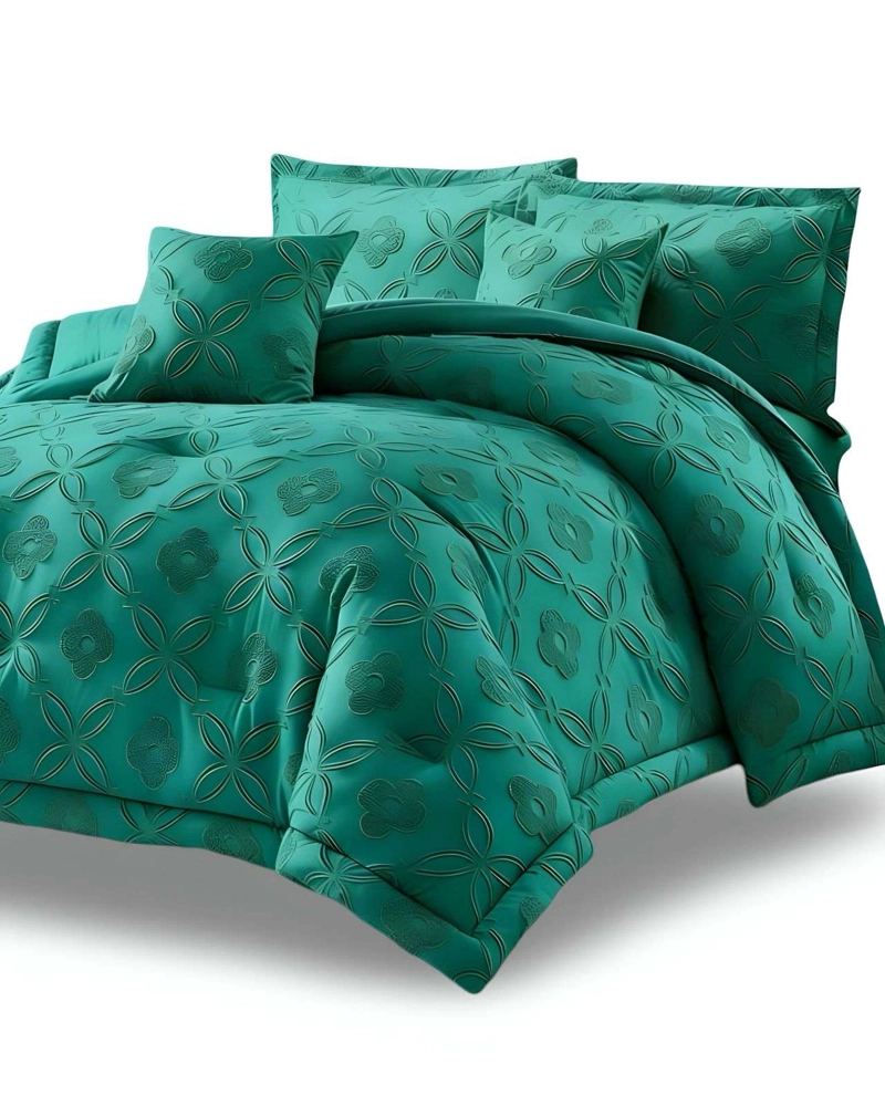 QUILT DECORATIVO 2 PLAZAS CUBRECAMA DE VERANO CON DISEÑO EXCLUSIVO - 3