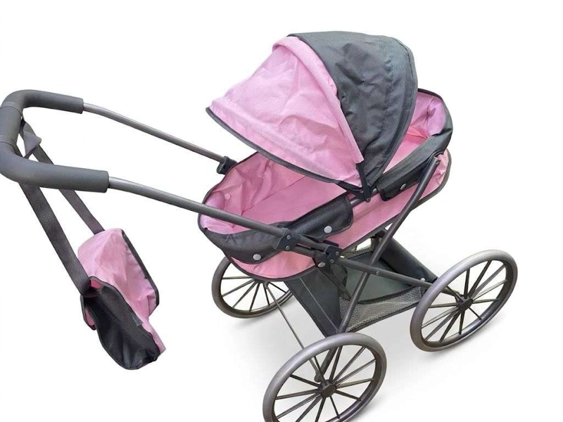 COCHE DE PASEO PARA MUÑECAS HASTA 48 CM + BOLSO - 4