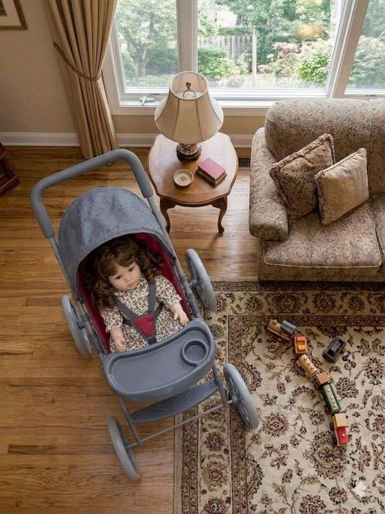 COCHE DE PASEO PARA MUÑECAS HASTA 48 CM MODELO INFANTIL - 3