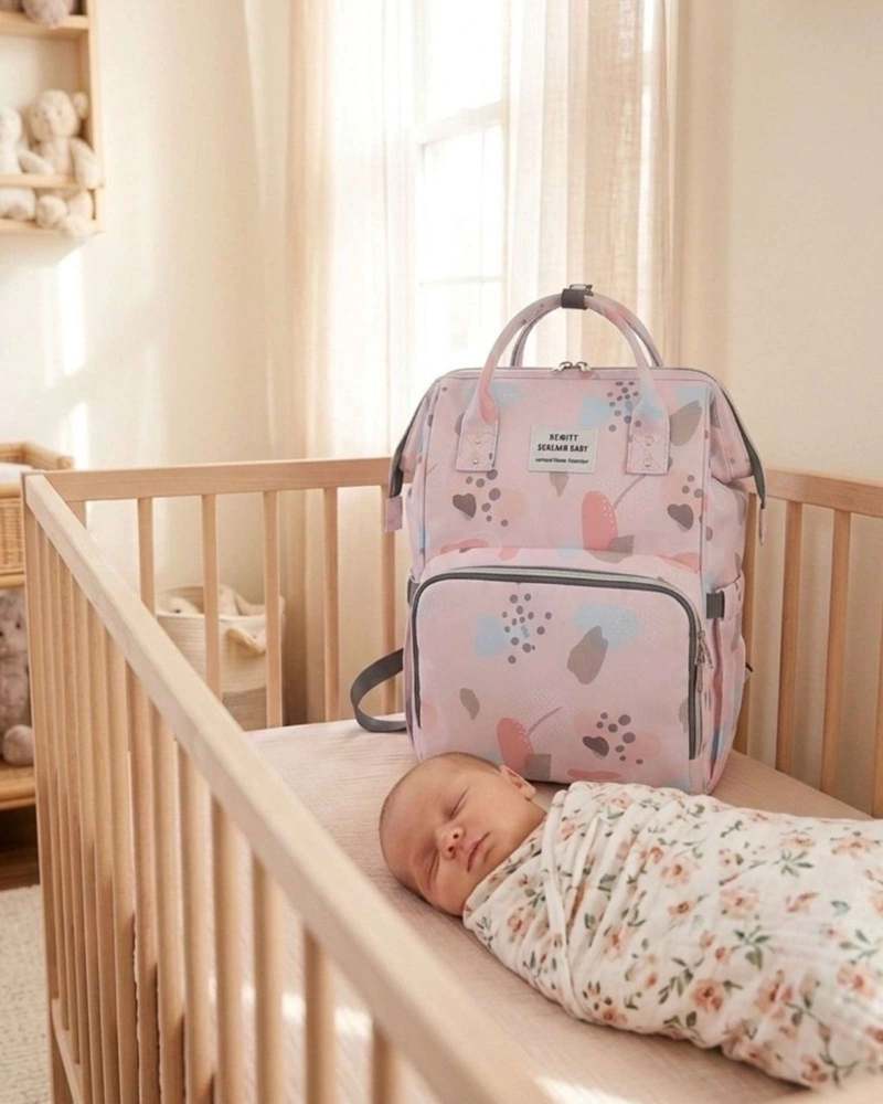 MOCHILA MATERNAL BOLSO PAÑALERA TE RMICA IMPERMEABLE PREMIUM - 2