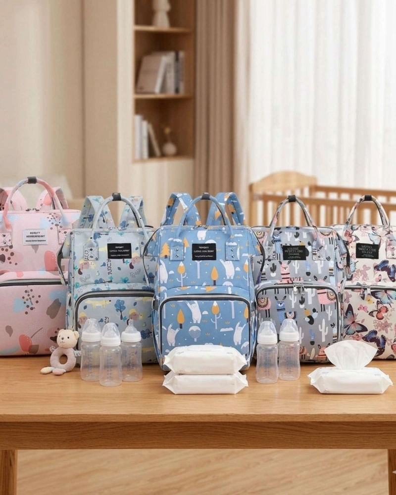 MOCHILA MATERNAL BOLSO PAÑALERA TE RMICA IMPERMEABLE PREMIUM - 6