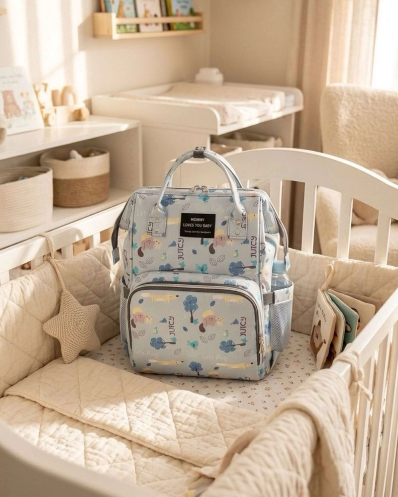 MOCHILA MATERNAL BOLSO PAÑALERA TE RMICA IMPERMEABLE PREMIUM - 2