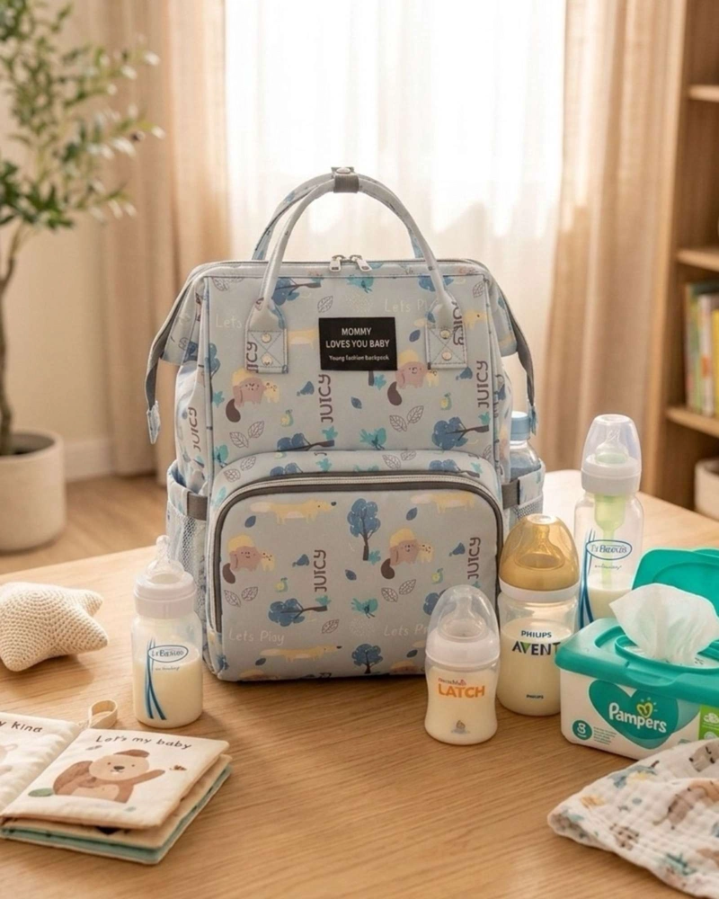 MOCHILA MATERNAL BOLSO PAÑALERA TE RMICA IMPERMEABLE PREMIUM - 3