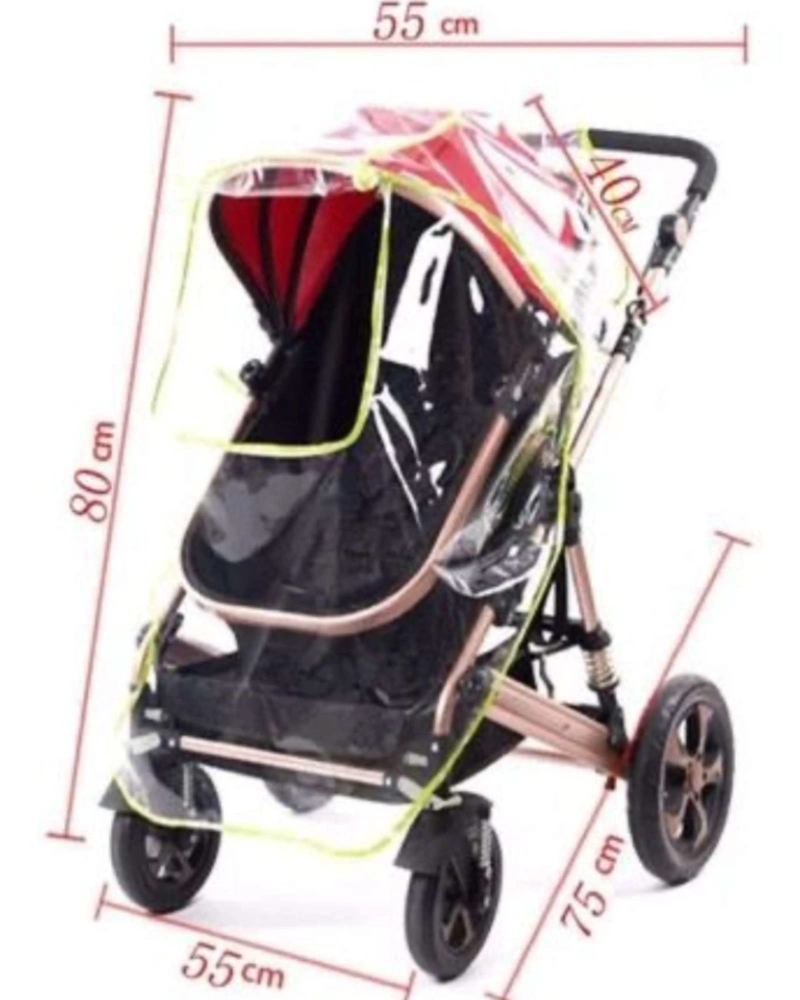 PROTECTOR DE LLUVIA UNIVERSAL PARA COCHE CON CIERRE FRONTAL - 4