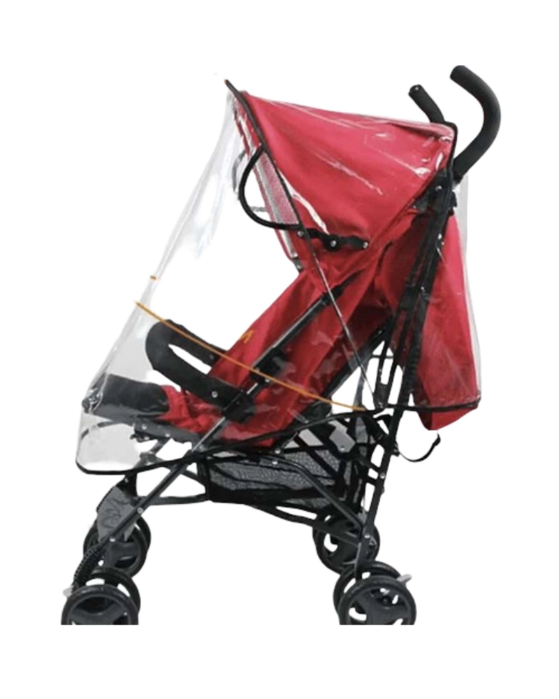 PROTECTOR DE LLUVIA UNIVERSAL PARA COCHE DE BEBE   IMPERMEABLE Y TRANSPARENTE - 4