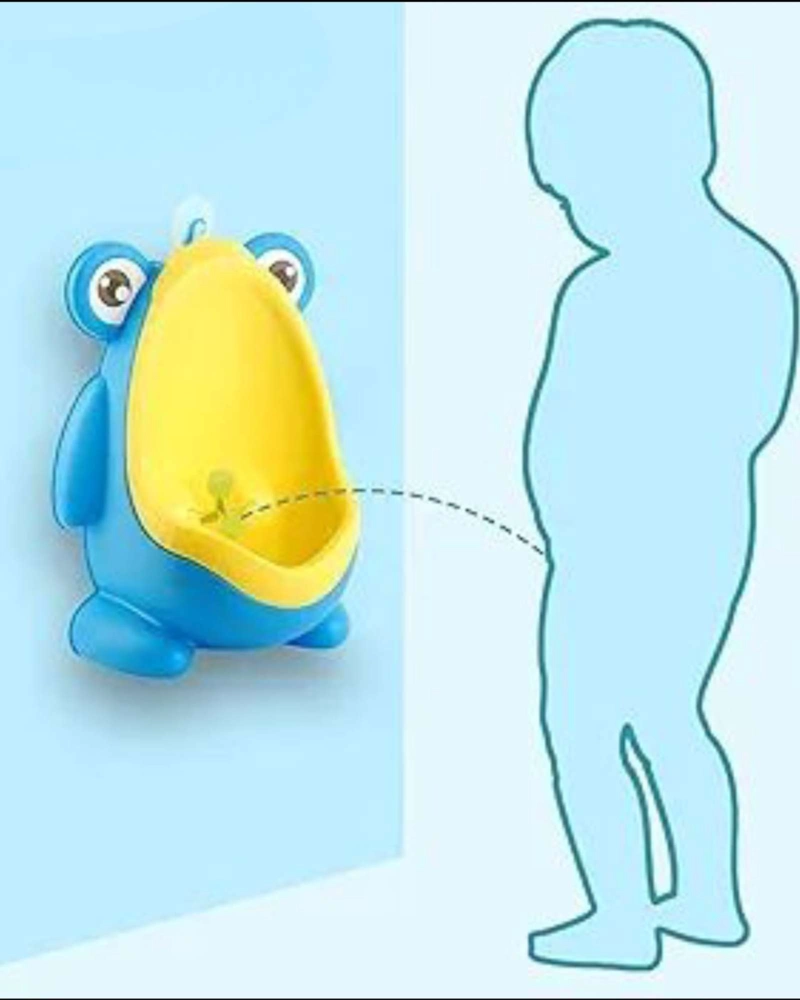 URINARIO INFANTIL DE PARED CON DISEÑO RANA ENTRENADOR PARA NIÑOS - 1